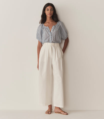 DÔEN Women June Top - Dahlia Ditsy
