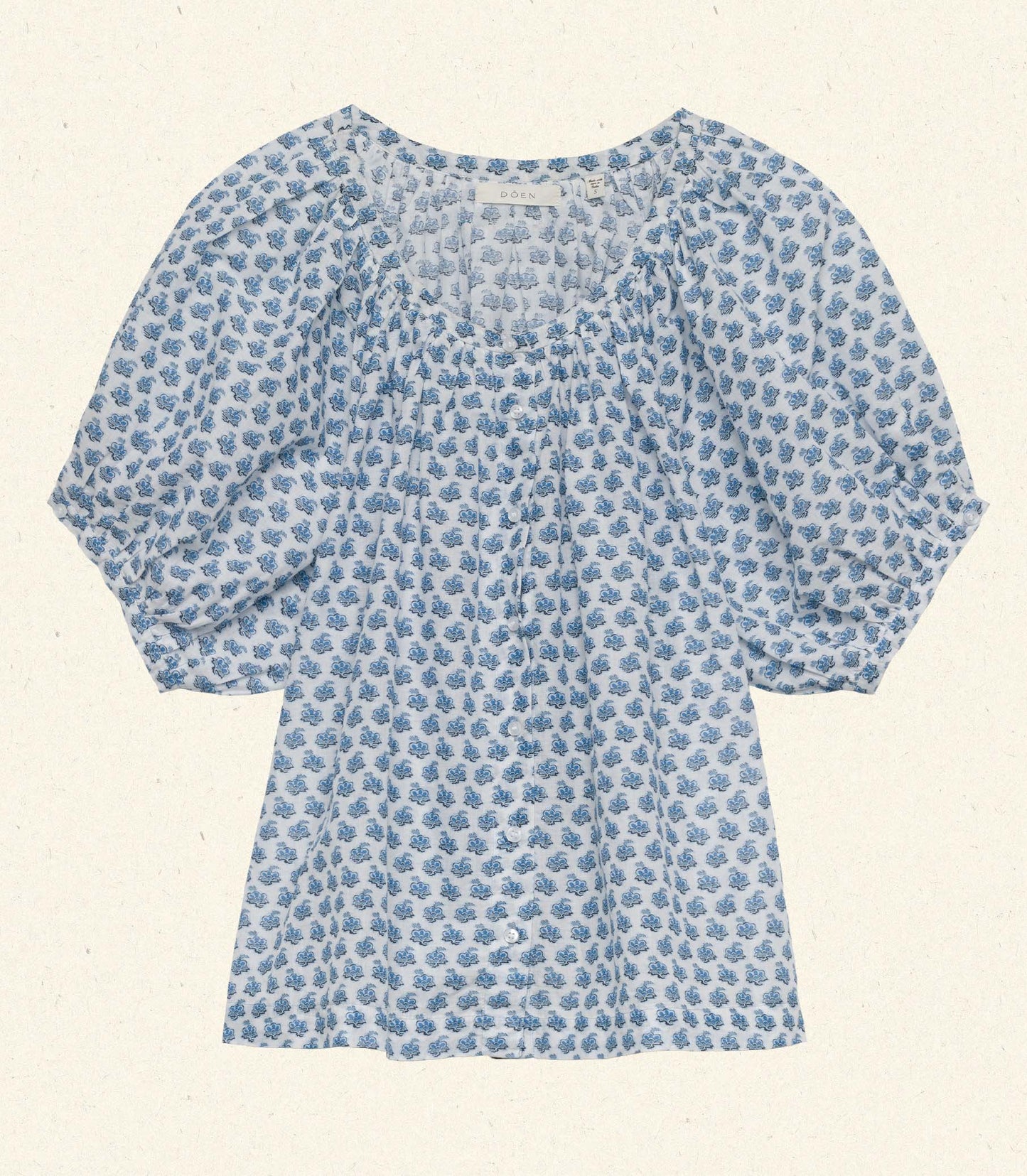 DÔEN Women June Top - Dahlia Ditsy