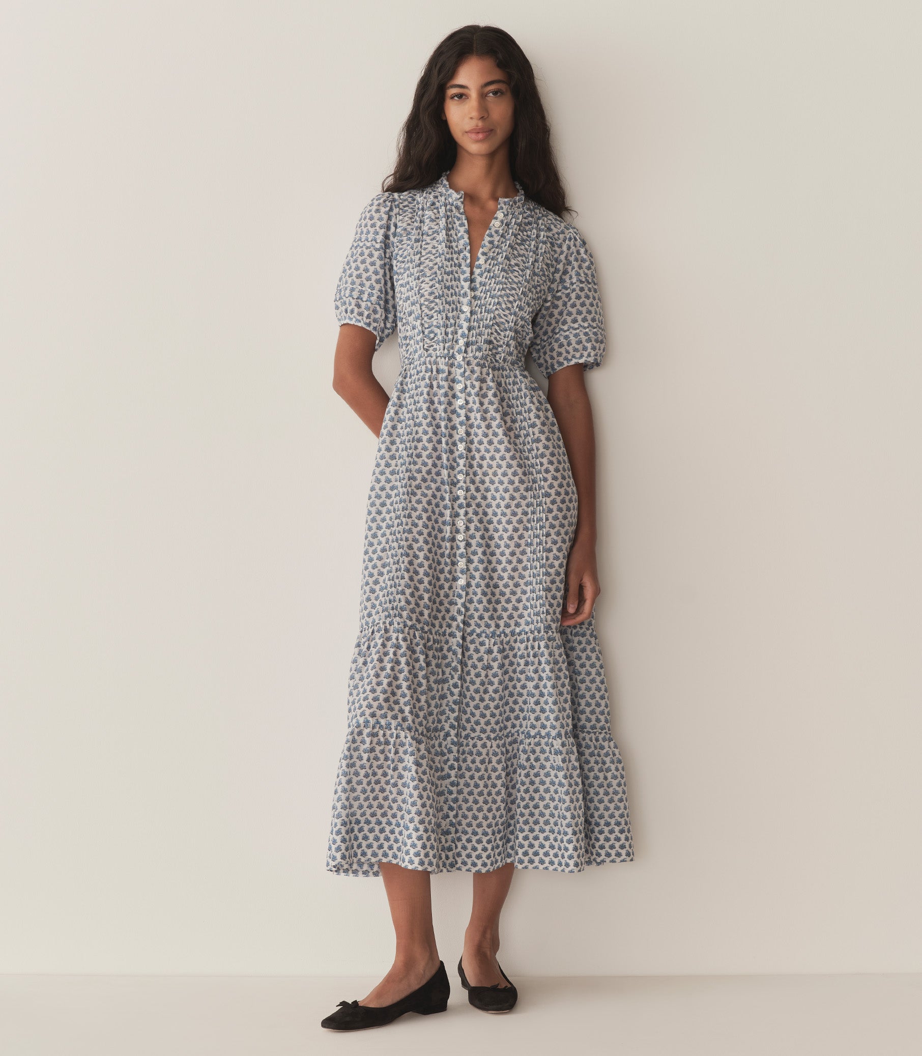 DÔEN Women Haleigh Dress - Dahlia Ditsy
