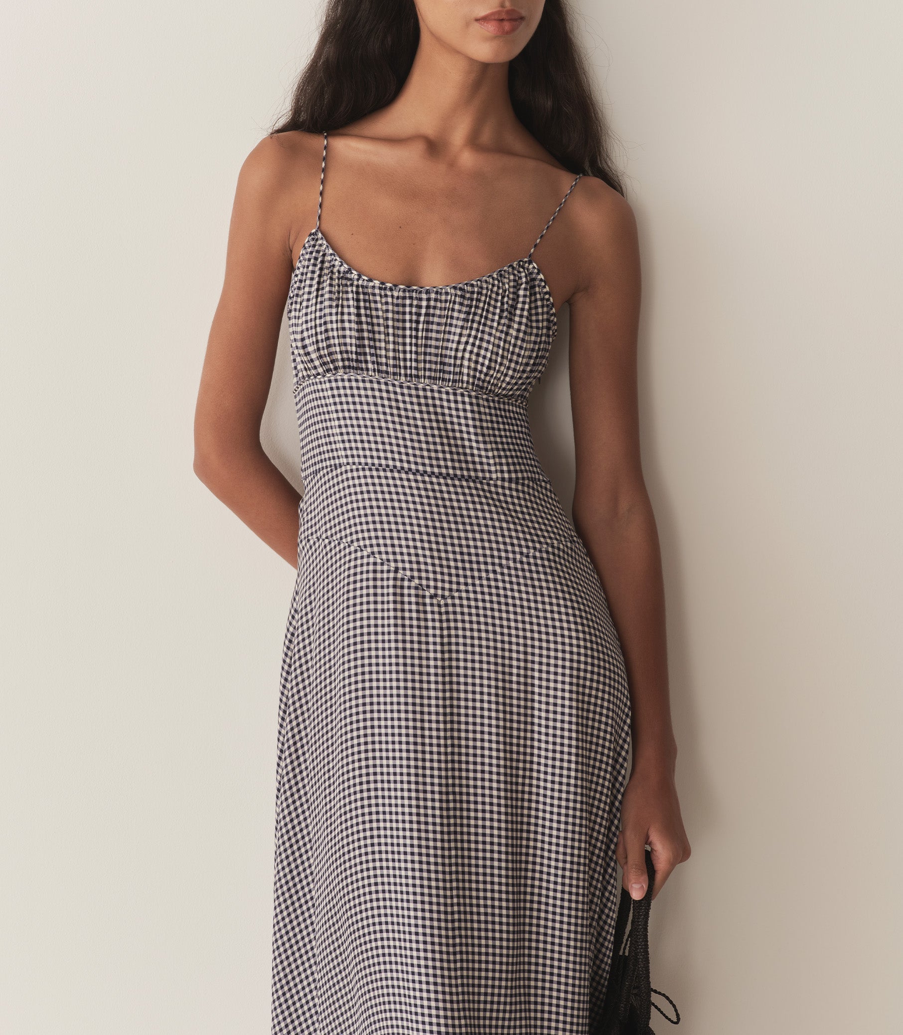 DÔEN Women Rosaria Dress - Santa Marina Gingham