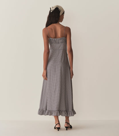 DÔEN Women Rosaria Dress - Santa Marina Gingham