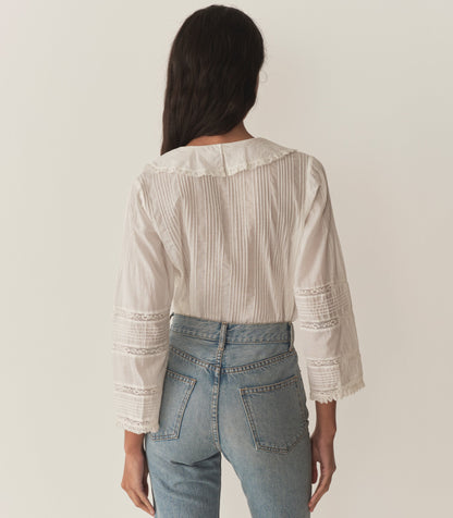 DÔEN Women Huguette Top - Salt