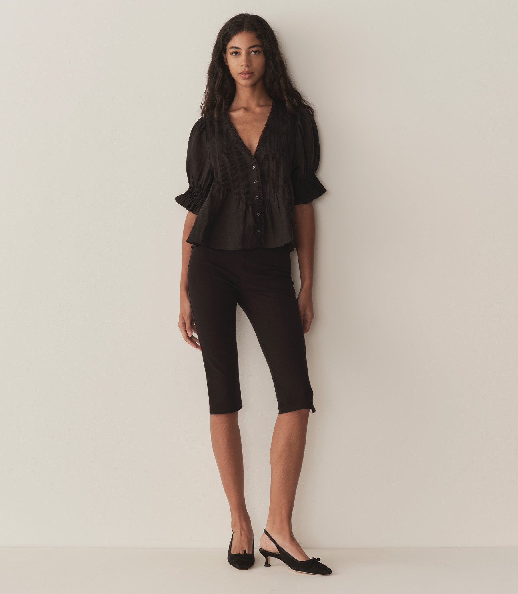 DÔEN Women Karlie Top - Black