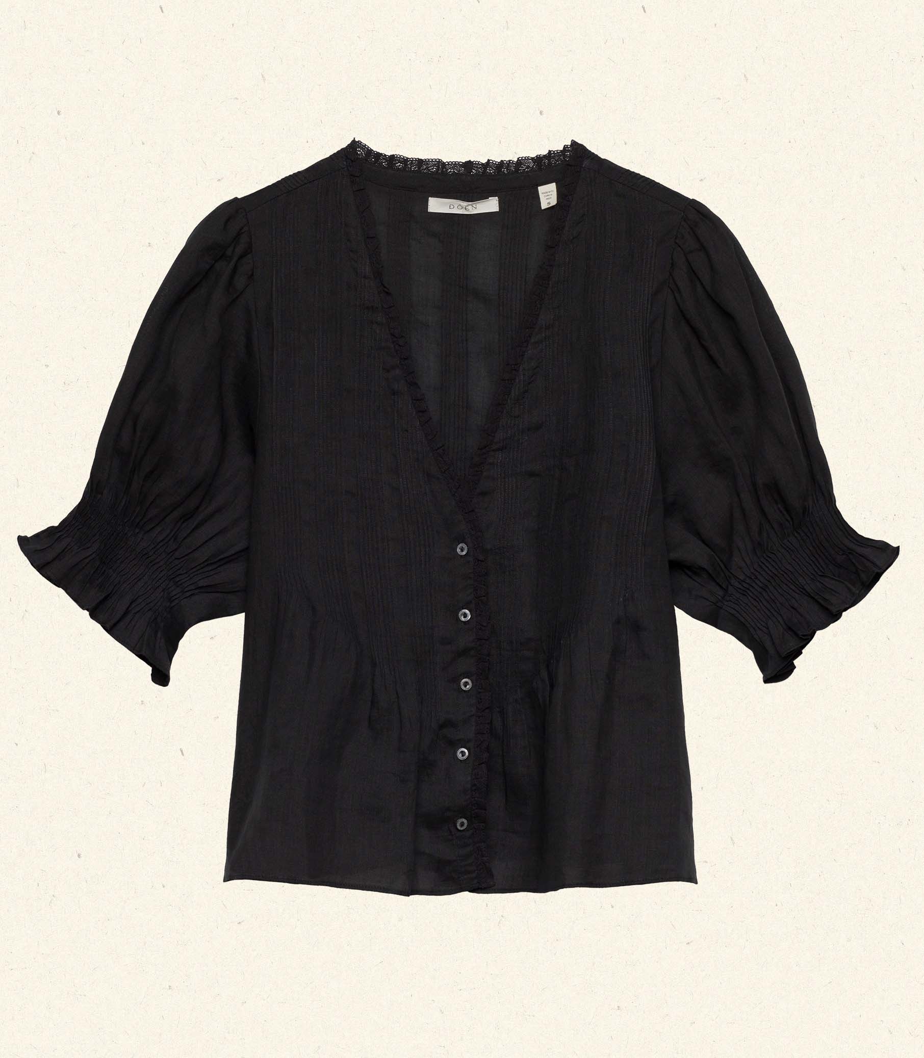 DÔEN Women Karlie Top - Black