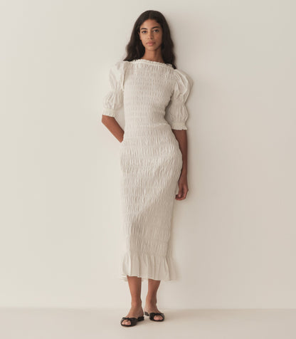 DÔEN Women Raquella Dress - Salt
