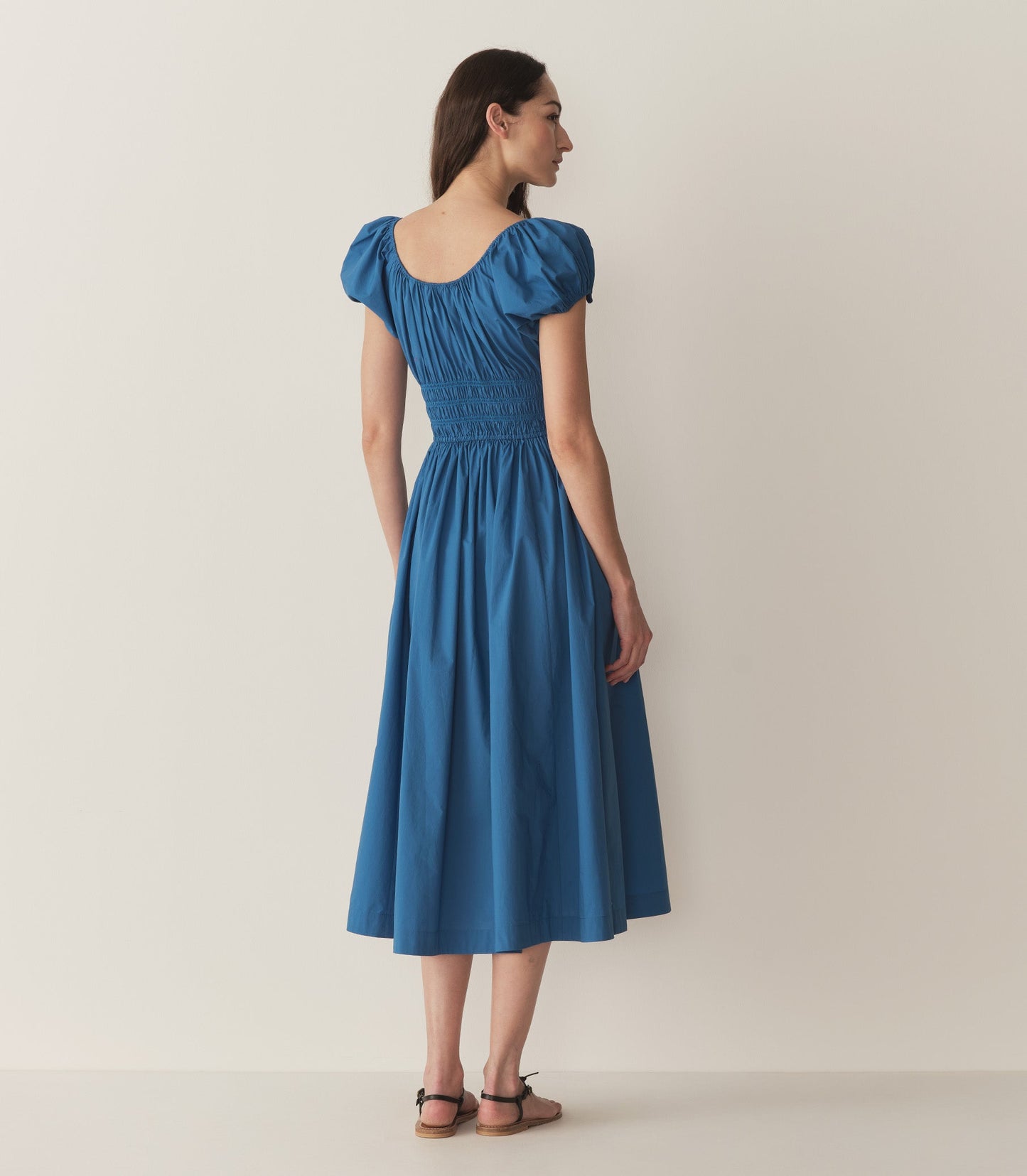 DÔEN Women Quinn Dress - Soft Cobalt