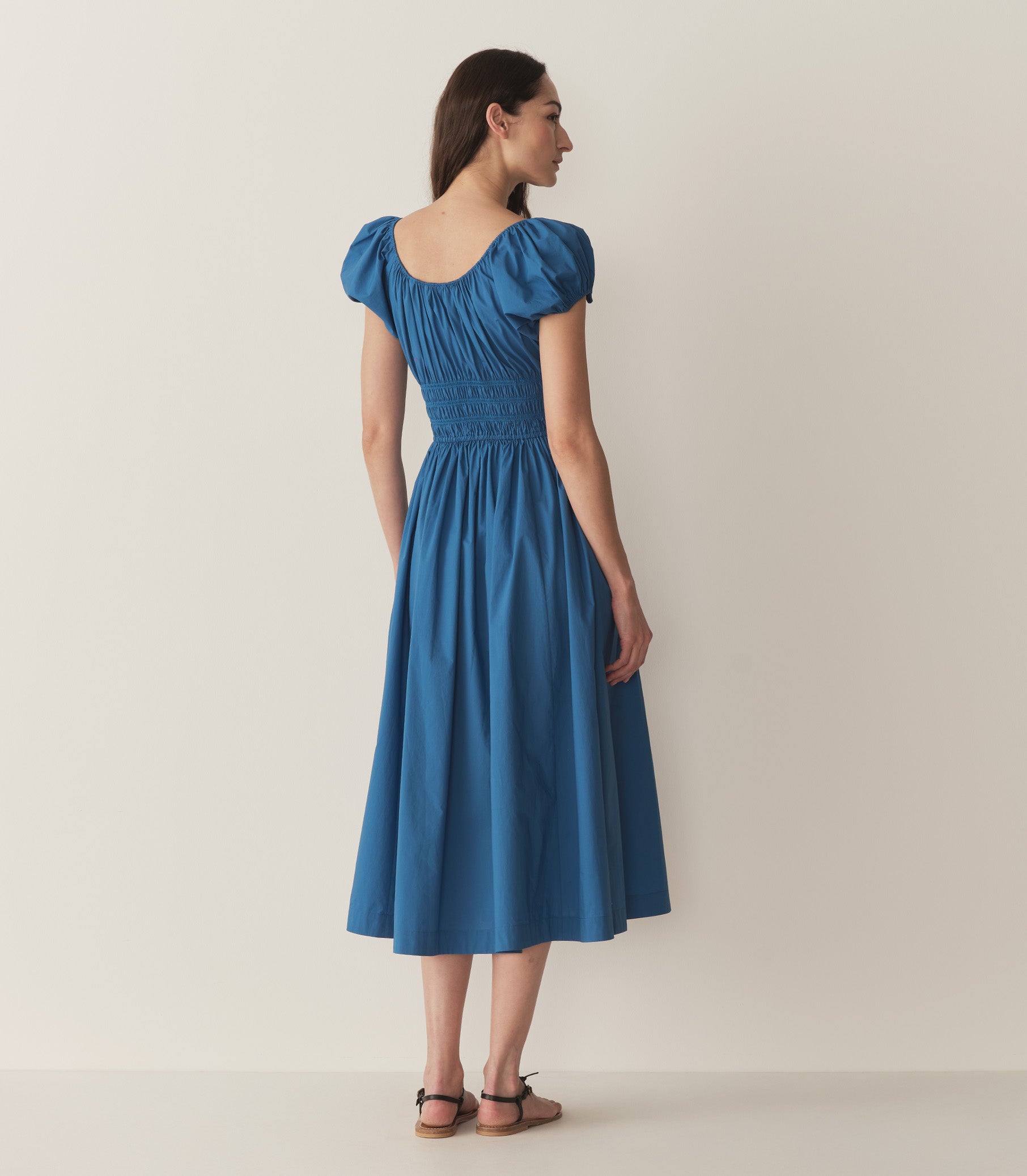 DÔEN Women Quinn Dress - Soft Cobalt
