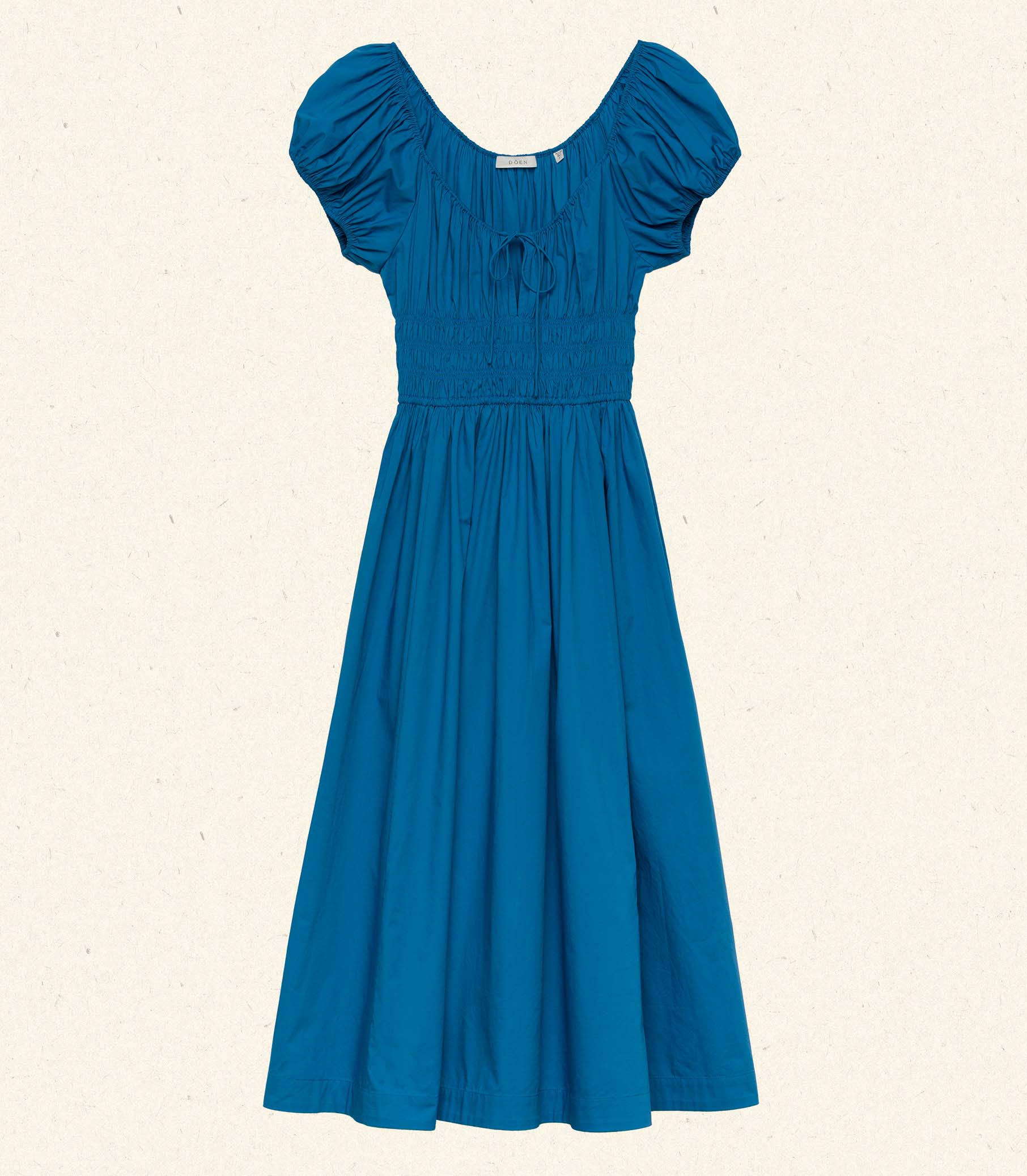 DÔEN Women Quinn Dress - Soft Cobalt