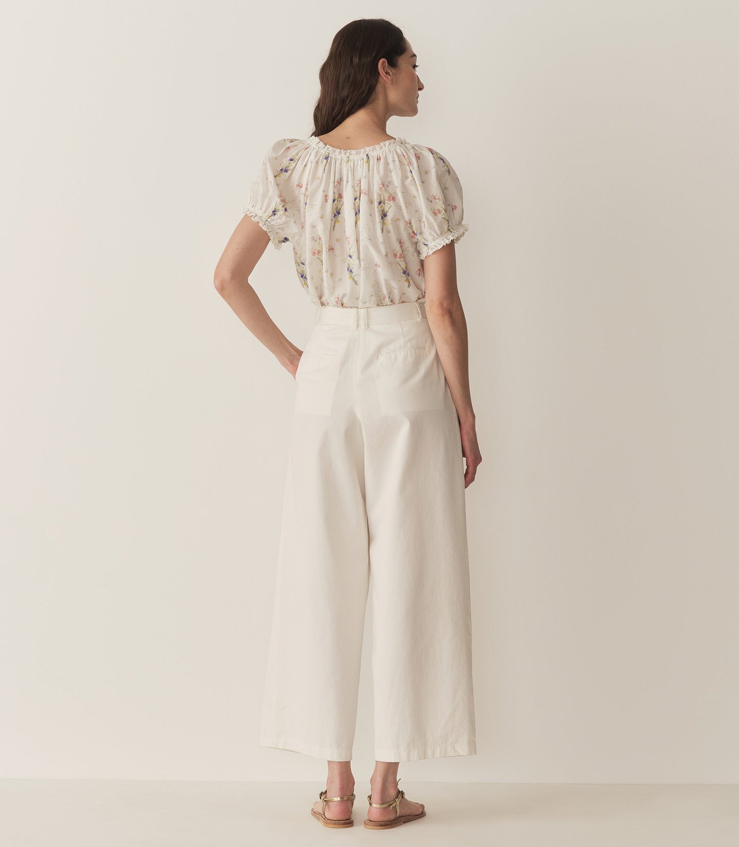 DÔEN Women Frederica Top - Painted Bouquet
