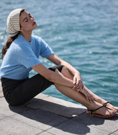 DÔEN Women Hearst Sweater - Seashore Blue