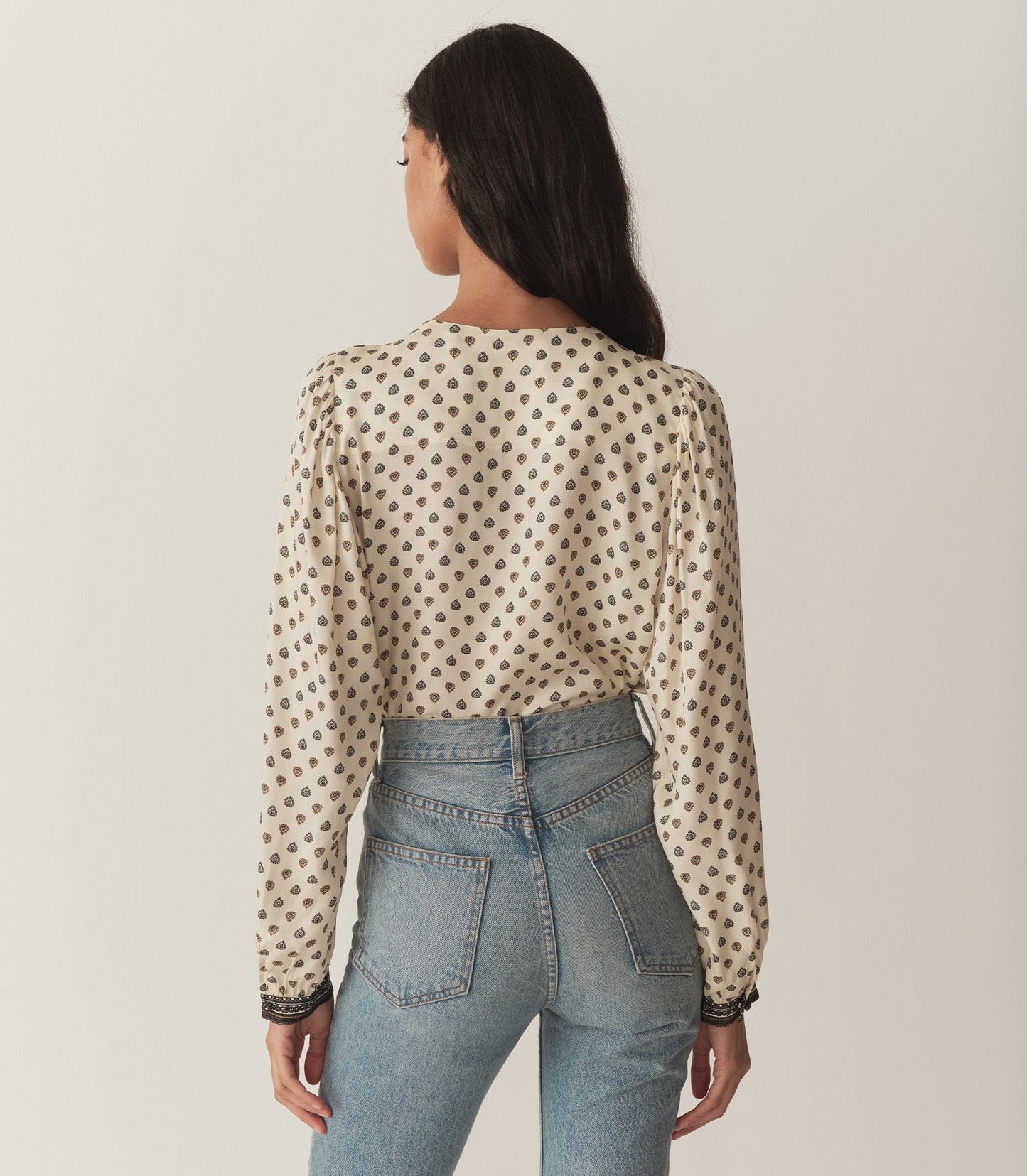 DÔEN Women Candace Top - Riviera Foulard