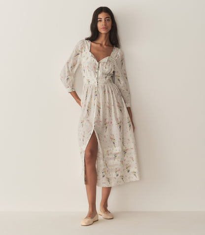 DÔEN Women Minta Dress - Painted Bouquet