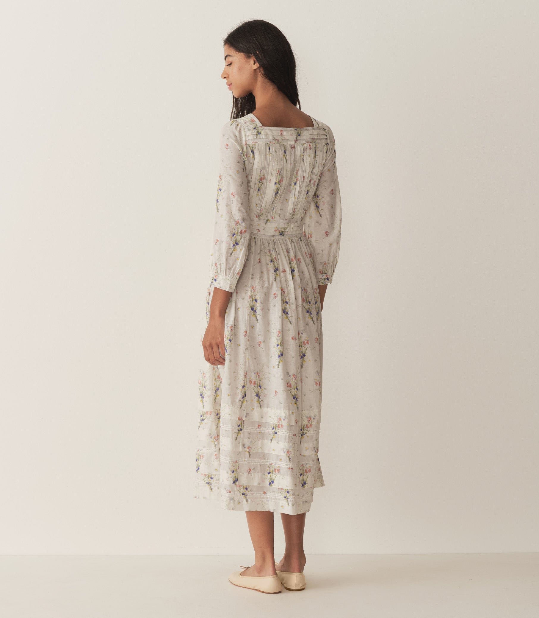 DÔEN Women Minta Dress - Painted Bouquet