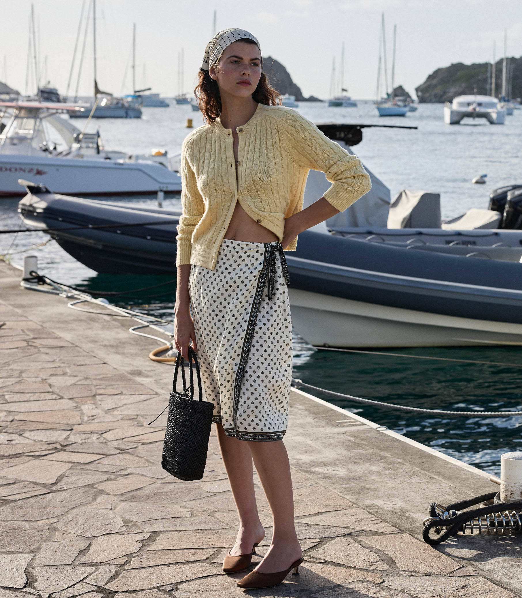 DÔEN Women Penrose Cardigan - Lemon Chiffon