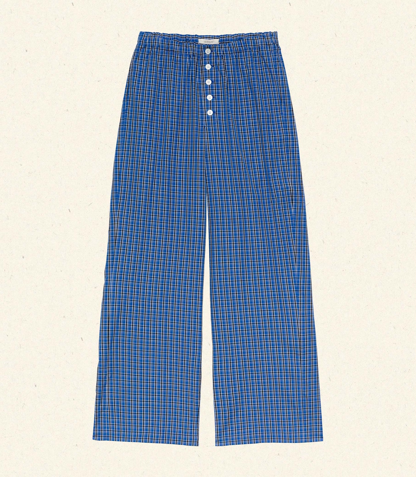 DÔEN Women Morgan Pant - Cassis Check