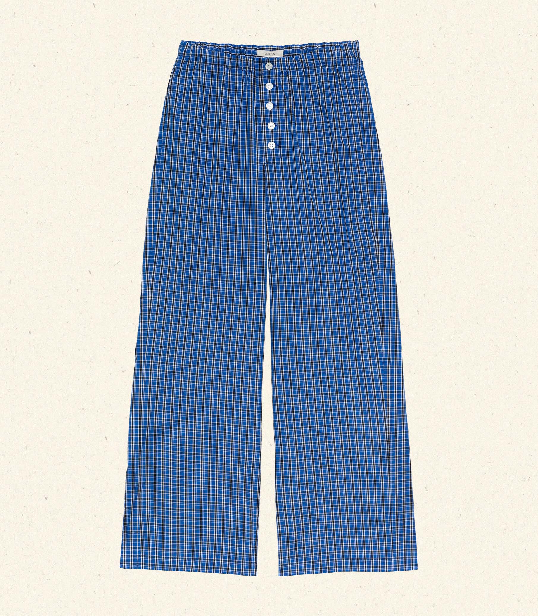 DÔEN Women Morgan Pant - Cassis Check
