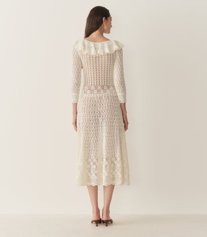 DÔEN Women Margot Dress - Pearl