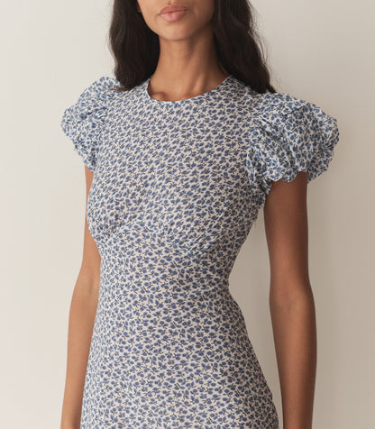 DÔEN Women Romina Dress - Cornflower Hillside Bloom