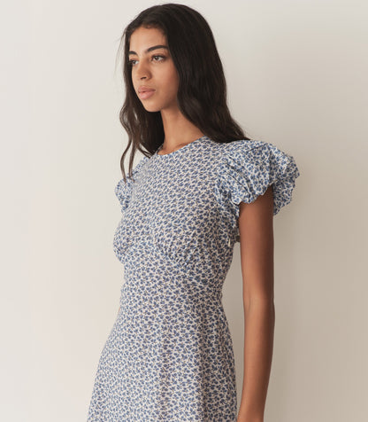 DÔEN Women Romina Dress - Cornflower Hillside Bloom