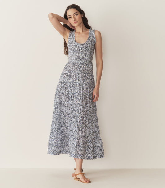 DÔEN Women Ottessa Dress - Cornflower Hillside Bloom