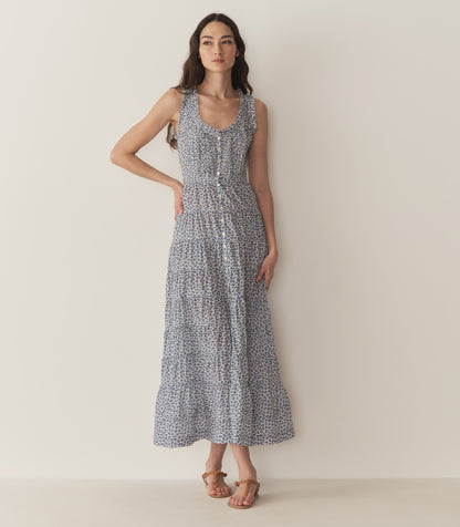 DÔEN Women Ottessa Dress - Cornflower Hillside Bloom