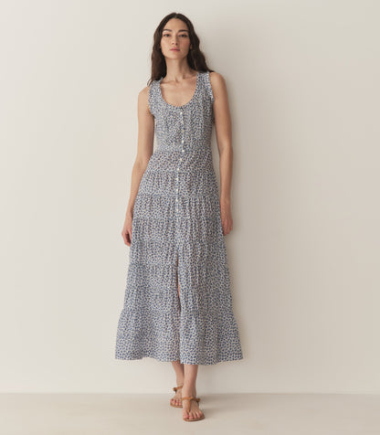 DÔEN Women Ottessa Dress - Cornflower Hillside Bloom