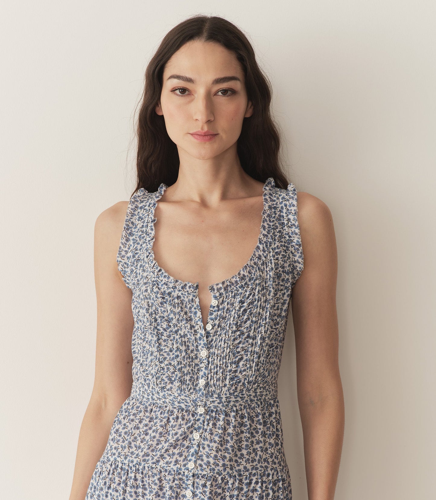 DÔEN Women Ottessa Dress - Cornflower Hillside Bloom