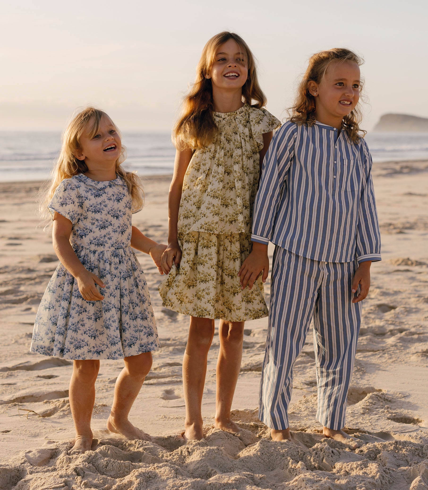DÔEN Kids Little Morgan Pant - Lucerne Stripe