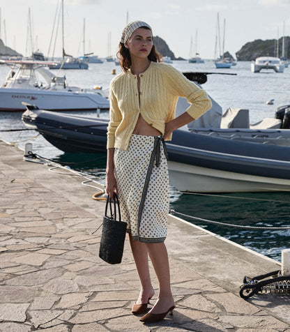 DÔEN Women Delia Skirt - Riviera Foulard