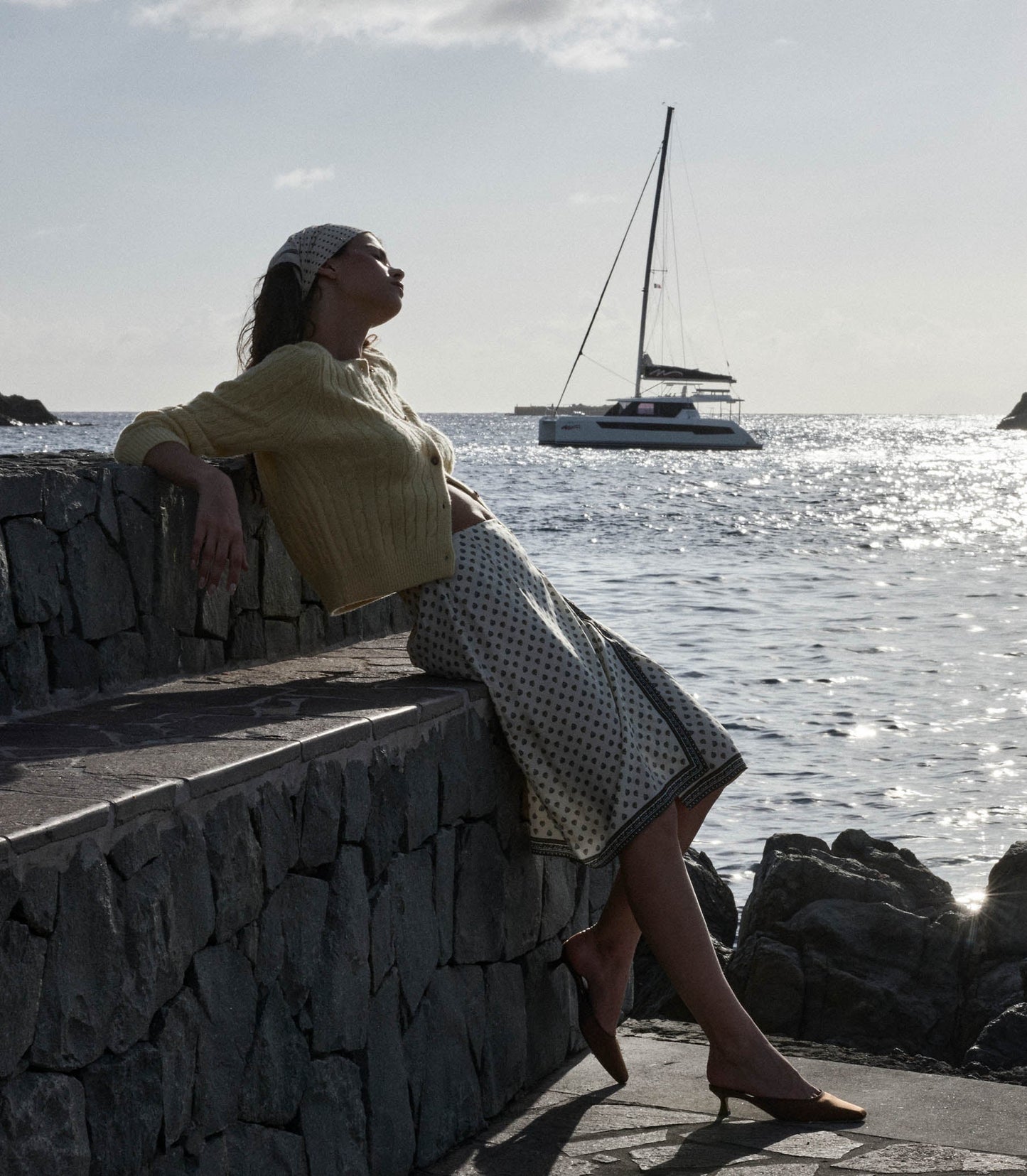 DÔEN Women Delia Skirt - Riviera Foulard
