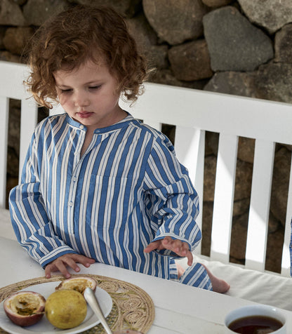 DÔEN Kids Robbie Top - Lucerne Stripe