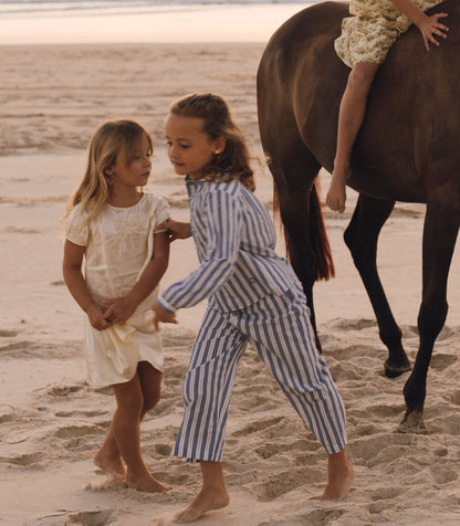 DÔEN Kids Robbie Top - Lucerne Stripe