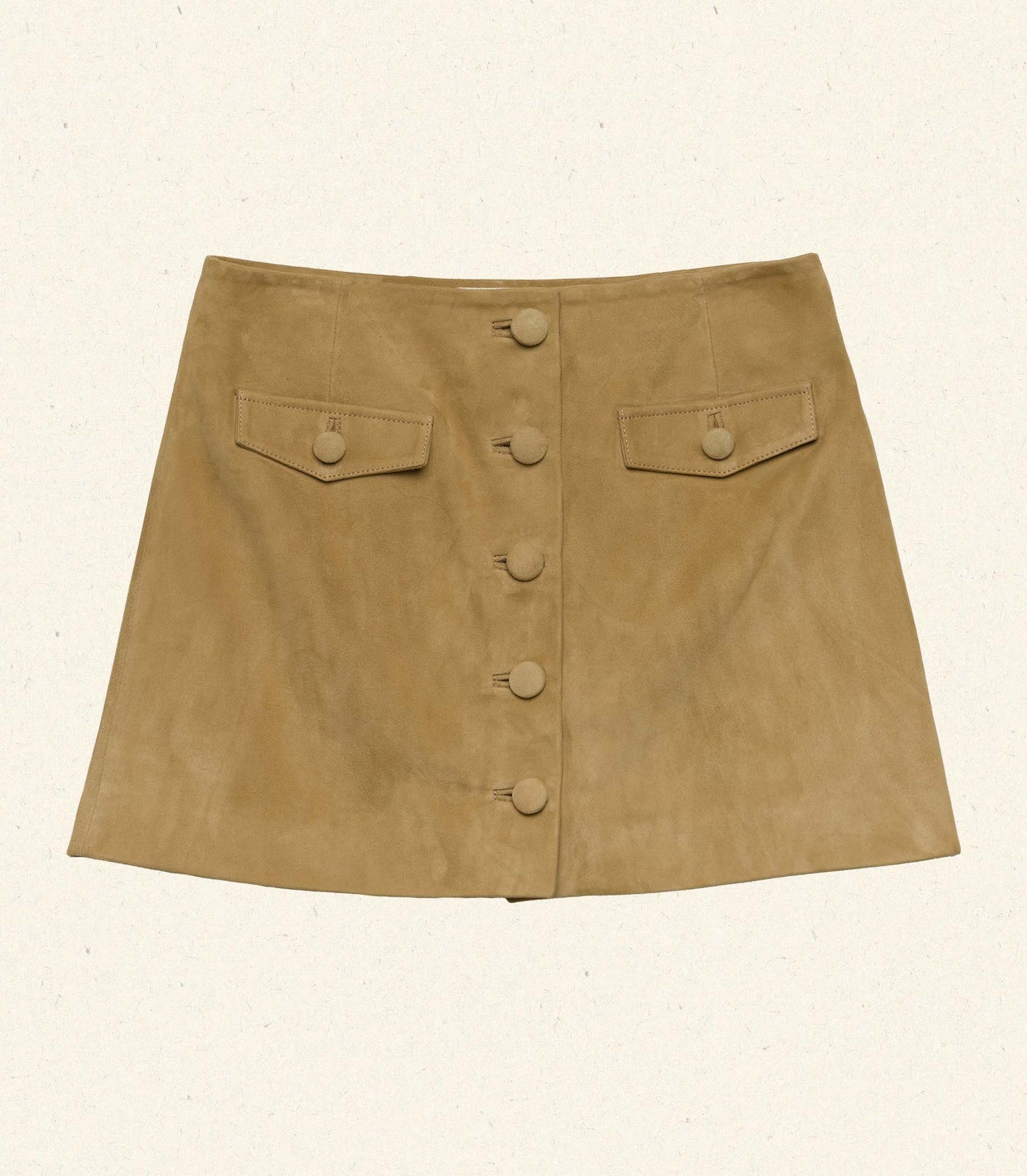 DÔEN Women Courtney Skirt - Light Camel