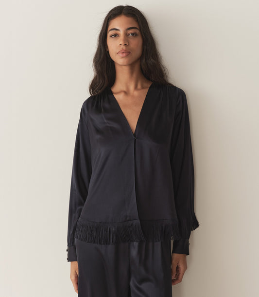 DÔEN Women Candace Top - Deep Navy