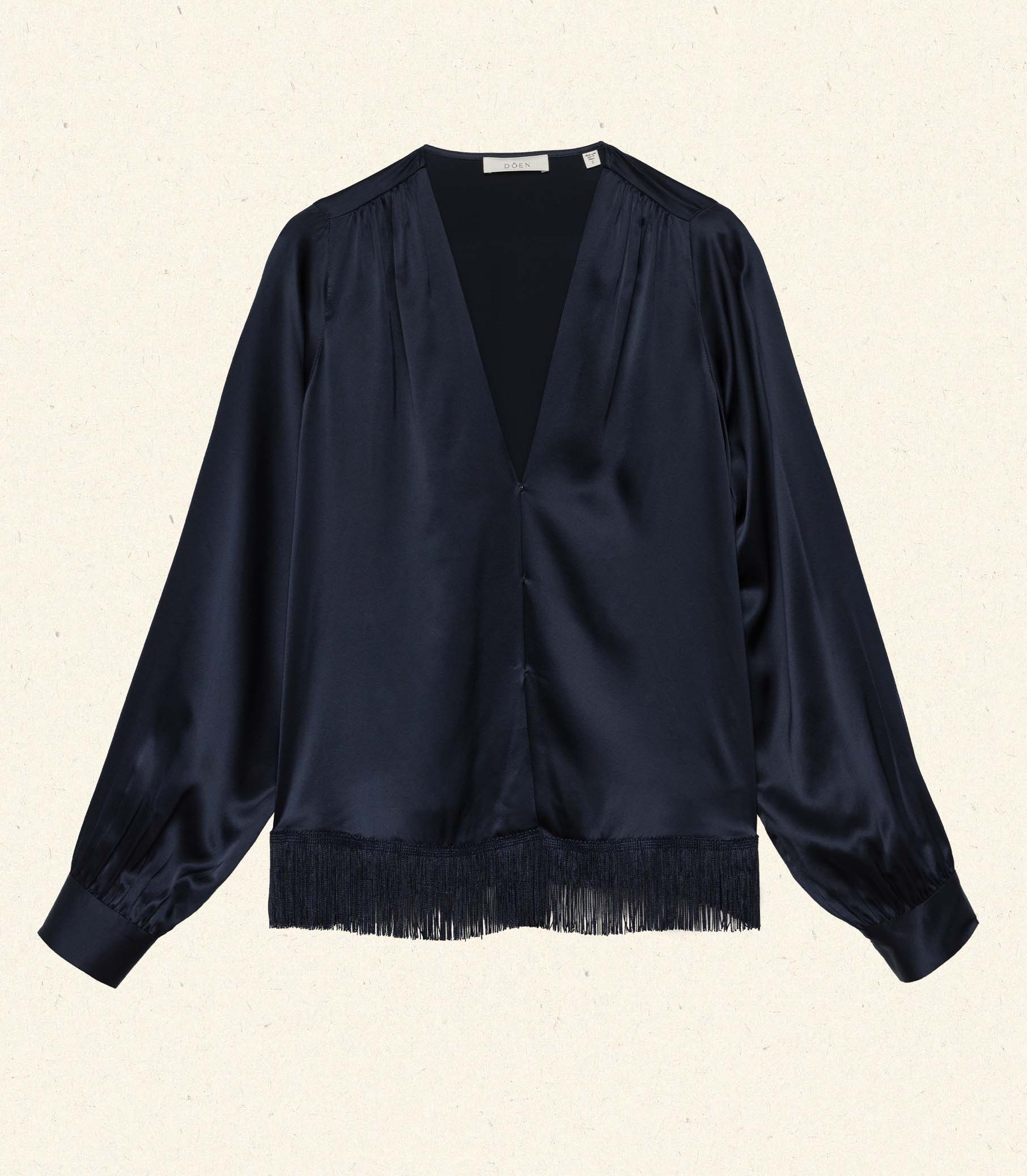 DÔEN Women Candace Top - Deep Navy
