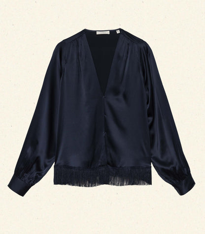 DÔEN Women Candace Top - Deep Navy