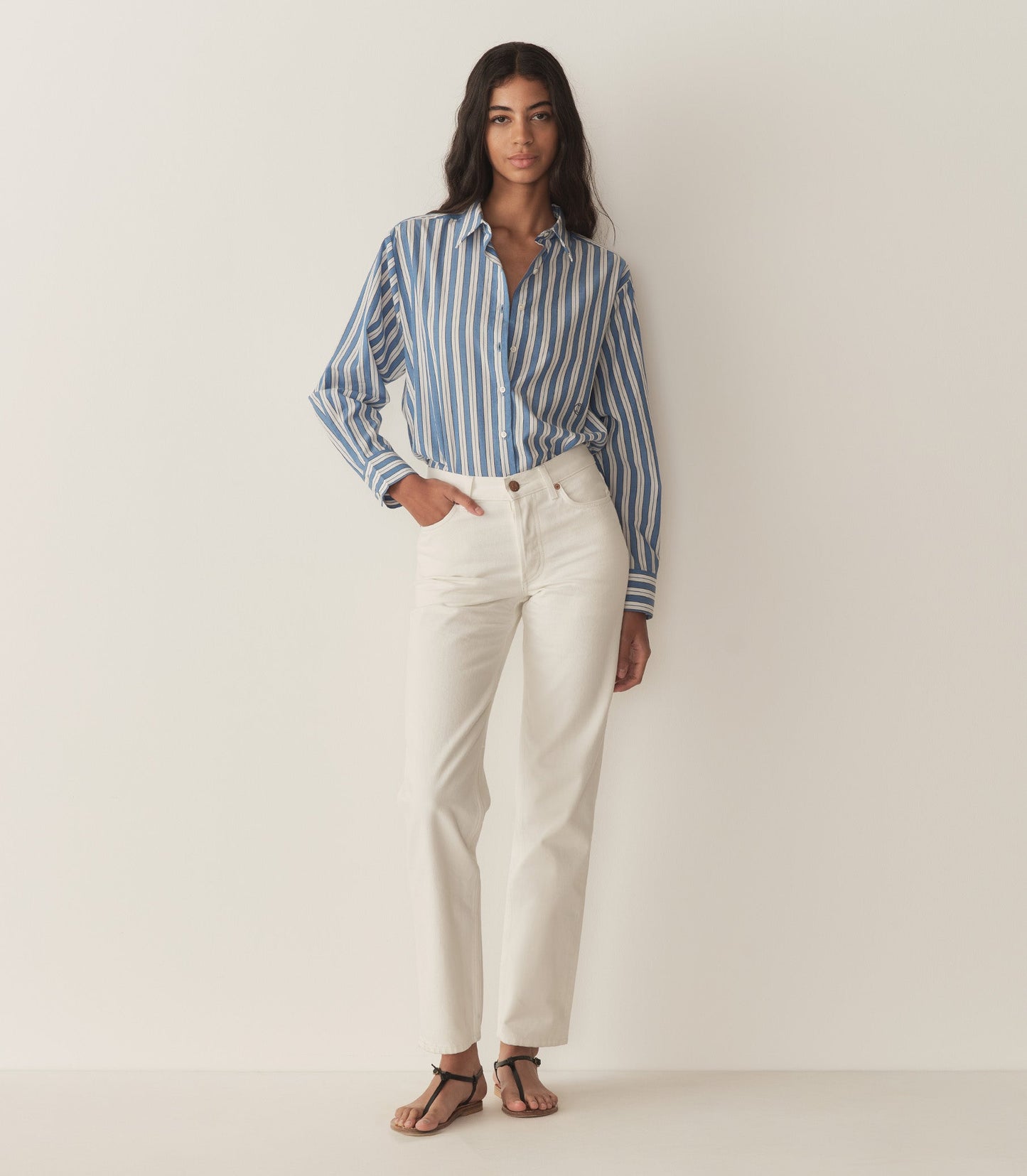 DÔEN Women Remis Top - Lucerne Stripe