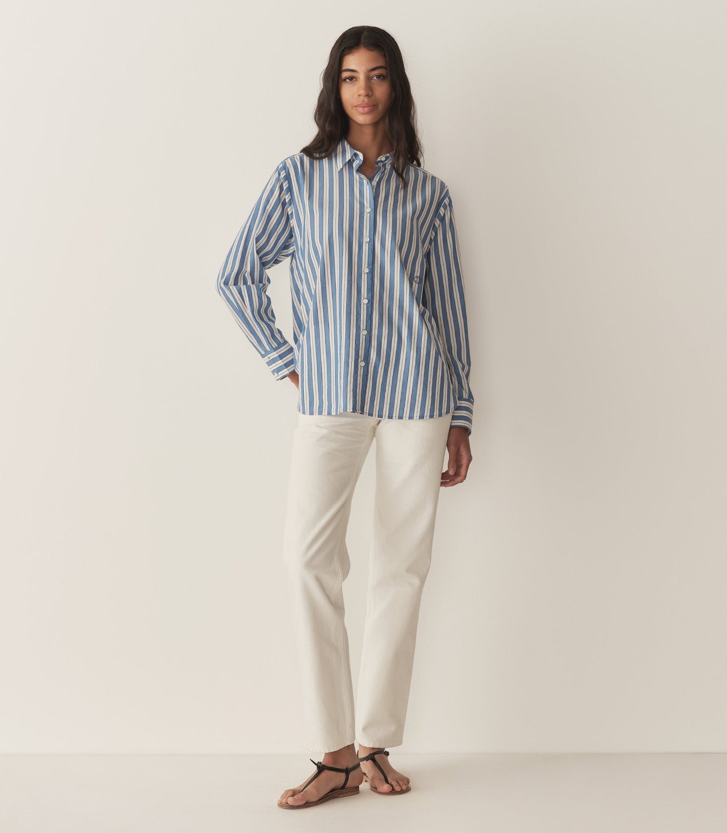 DÔEN Women Remis Top - Lucerne Stripe