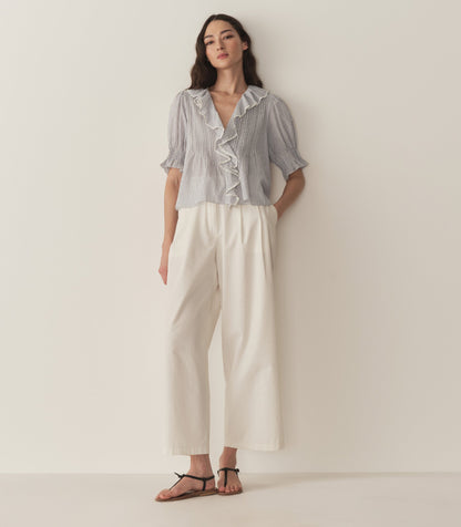 DÔEN Women Henri Top - Adelaide Stripe