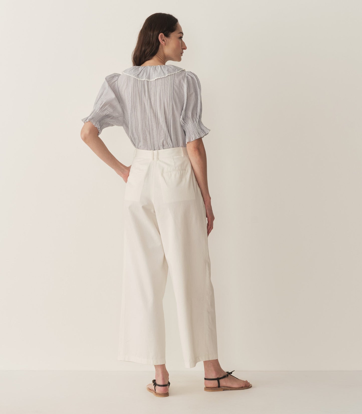 DÔEN Women Henri Top - Adelaide Stripe