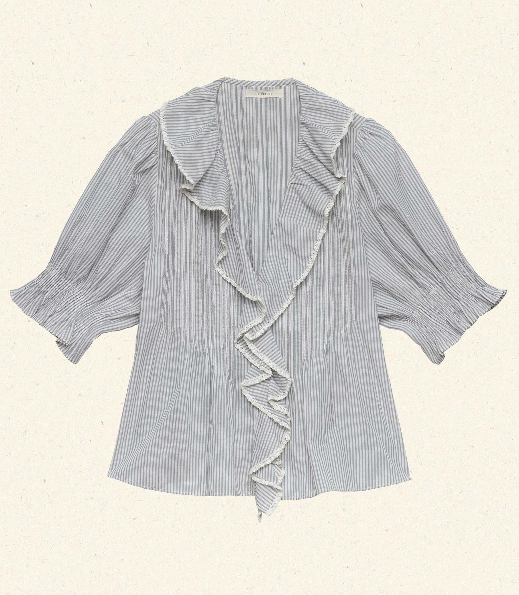 DÔEN Women Henri Top - Adelaide Stripe
