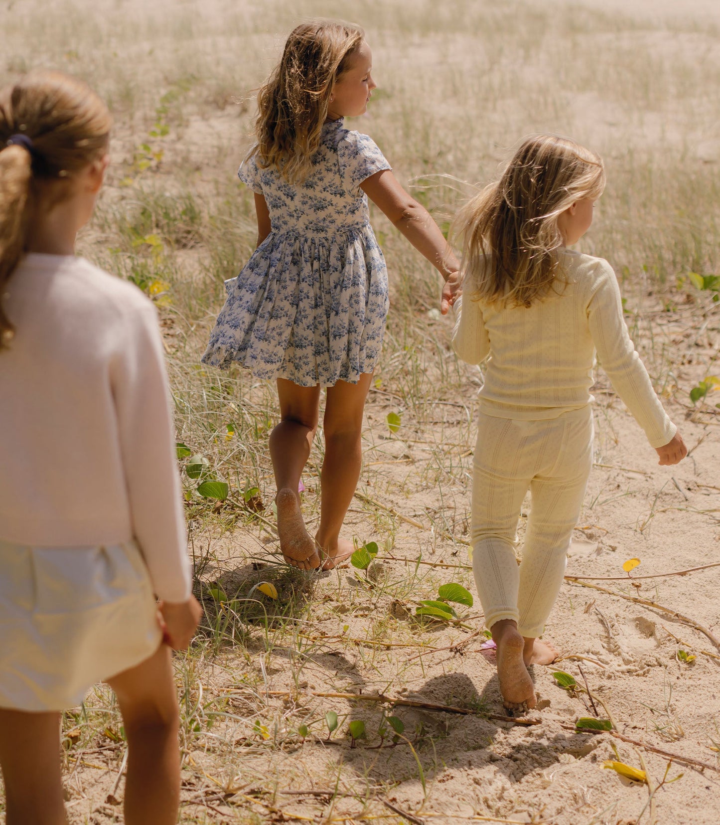 DÔEN Kids Lajou Pant - Creme Citron Quelle Jolie Pointelle
