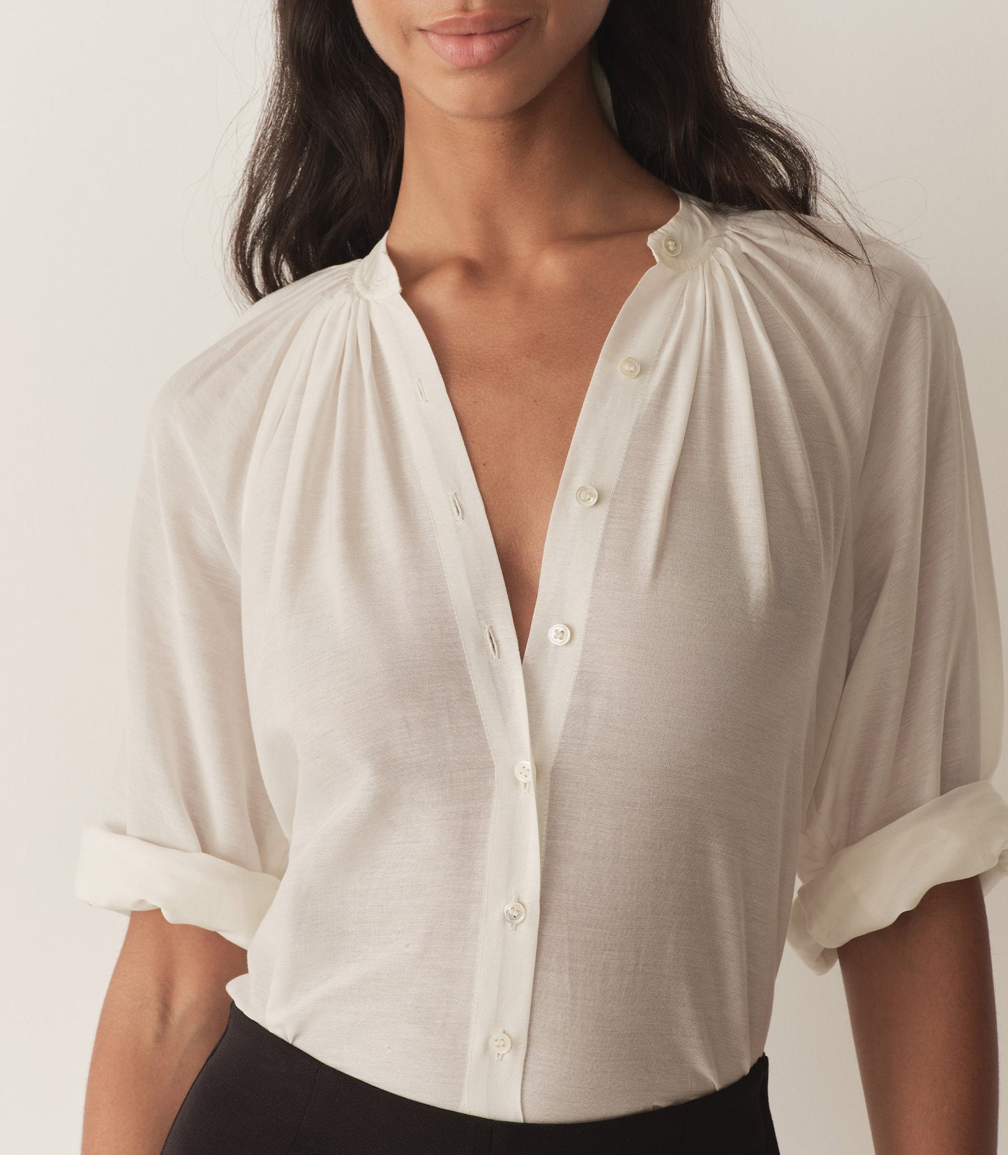 DÔEN Women Julienne Top - Salt