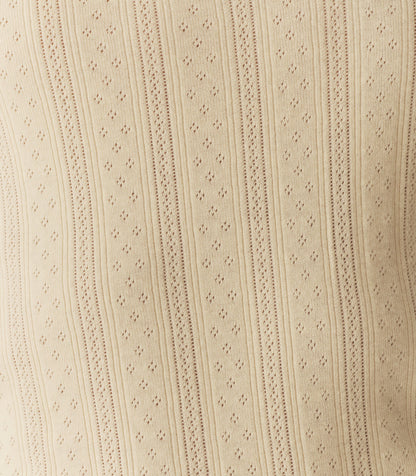 DÔEN Women Pauline Tee - Creme Citron Quelle Jolie Pointelle