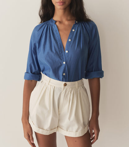 DÔEN Women Julienne Top - Santorini Blue