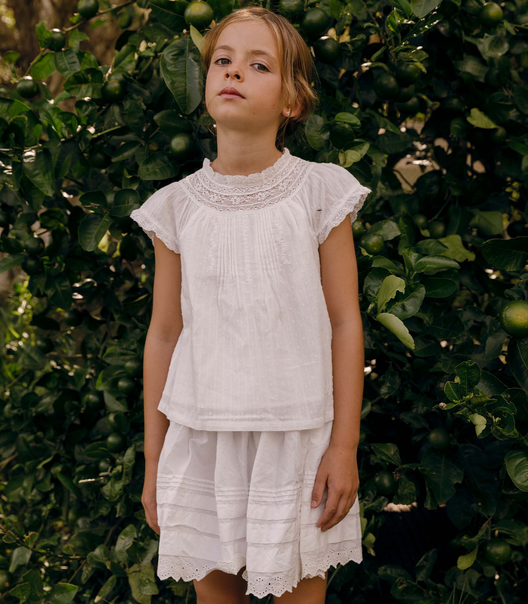 DÔEN Kids Evy Top - Salt