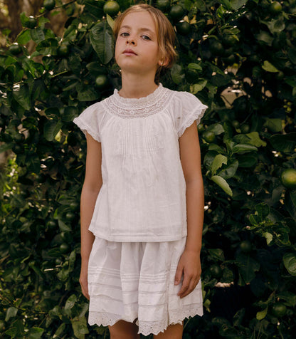 DÔEN Kids Evy Top - Salt