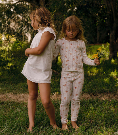 DÔEN Kids Lisi Dress - Salt