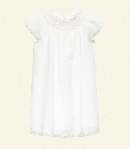 DÔEN Kids Lisi Dress - Salt