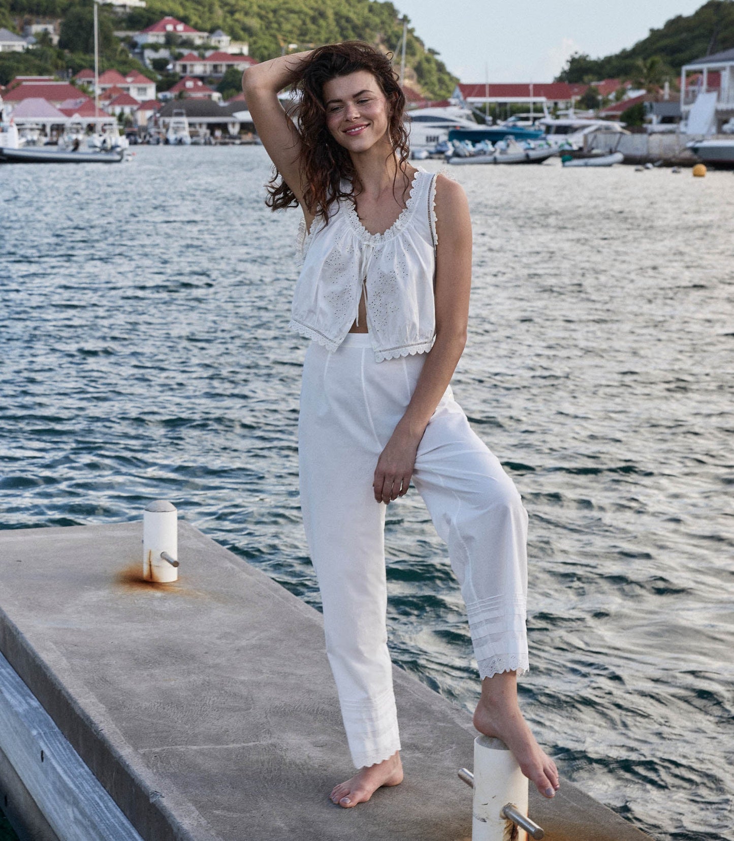 DÔEN Women Francisca Pant - Powder